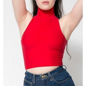 American Apparel Turtleneck Crop